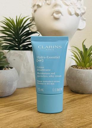 Оригінал зволожуючий крем clarins hydra-essentiel [ha²] cream оригинал увлажняющий крем