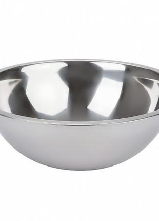 Миска металлическая 20см походная туристическая кухонная салатная kinghoff kh-1228