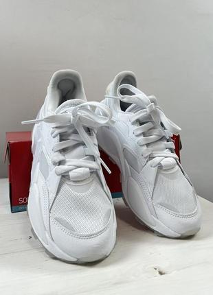 Кроссовки унисекс puma grs rs-x cnv running sneakers triple white,3 фото