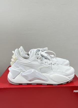 Кросівки унісекс puma grs rs-x cnv running sneakers triple white,5 фото