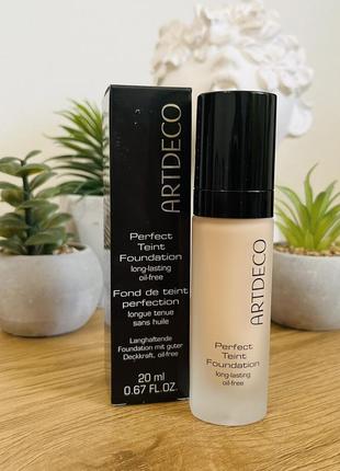 Оригінал artdeco perfect teint foundation тональний крем 16 light bisque оригинал тональный крем