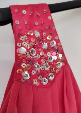 Lipsy платье розовое барби атласная короткая barbie платье разовое шифоновое5 фото