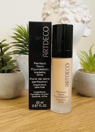 Оригінал artdeco perfect teint foundation тональний крем 20 warm vanilla оригинал тональный крем