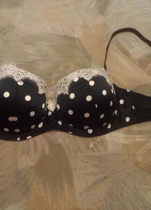 Бюстгальтер в горошек