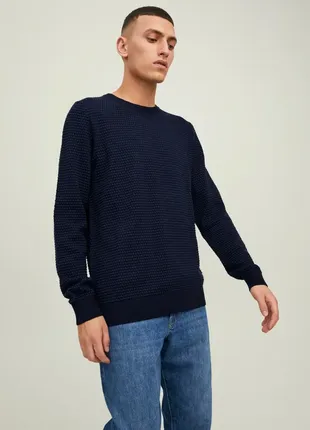 Пуловер jack & jones eatlas navy