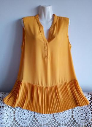 Блуза, с плиссеровкой, papaya, р. 16/xxl
