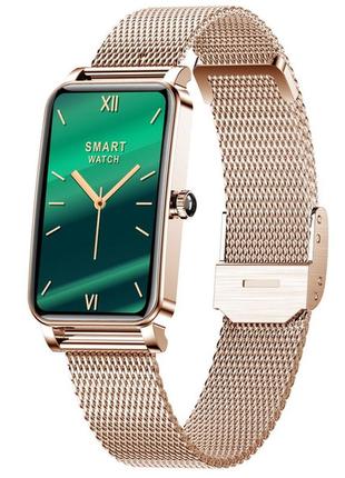 Смарт-часы женские smart braclet gold умные часы женские смарт часы