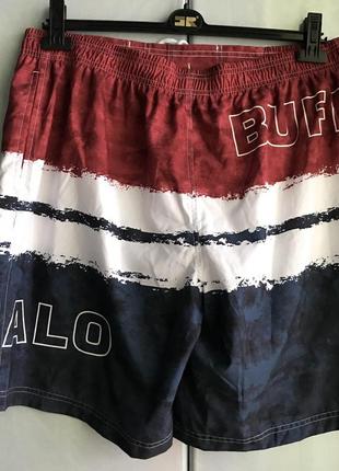 Buffalo винтажные шорты плавки пляжные для плавания , сёрфинга и т.п..4 фото