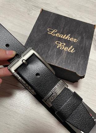 Ремінь пояс чоловічий шкіряний в стилі diesel / ремень пояс мужской кожаный