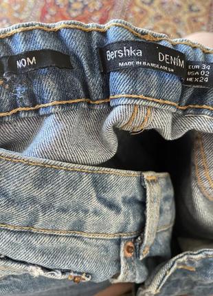 Mom джинс bershka5 фото