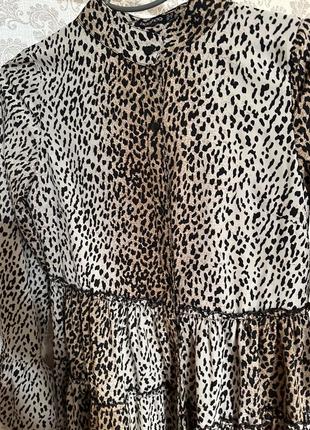 Платье boohoo с леопардовым принтом10 фото