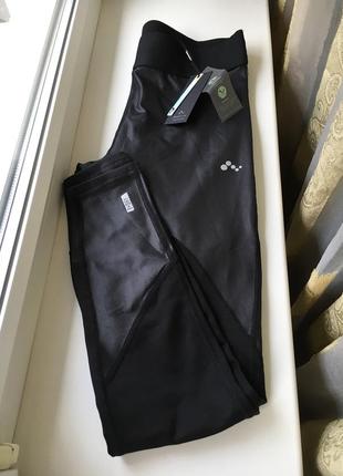 Чорні спортивні лосини