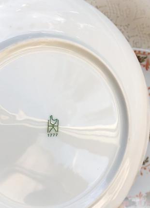 Тарілки порцелянові 19 см вінтаж німеччина новорічний посуд5 фото