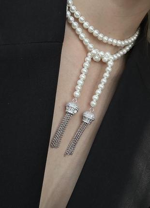 Колье с жемчужинами, жемчужины ожерелье