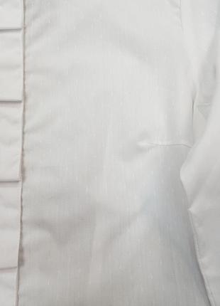 Підліткова біла блузка для дівчинки4 фото
