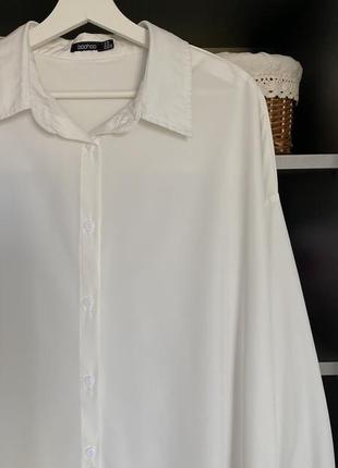 Рубашка женская белая3 фото