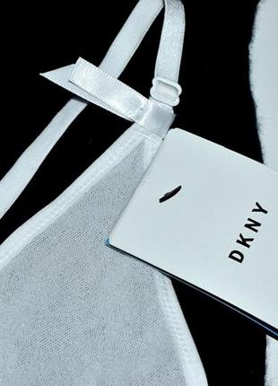 Dkny новый стильный белый бралет l-xl5 фото