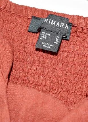 Primark очень красивое стильное фирменное натуральное платье сарафан7 фото