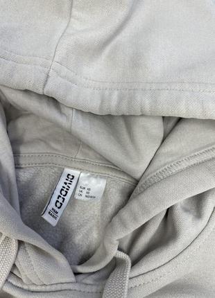 Худи серый h&m 6