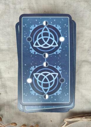 Гадальні карти таро триєдиної богині triple goddess tarot колода карт вікканське таро6 фото