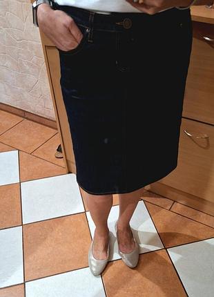 Джинсова спідниця 8