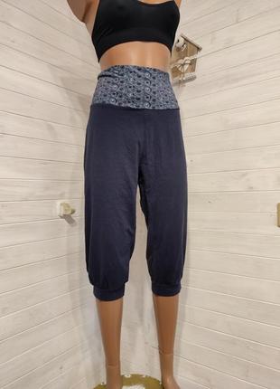 Натуральные спортивные штаны xl-3xl,широкий пояс domyos1 фото