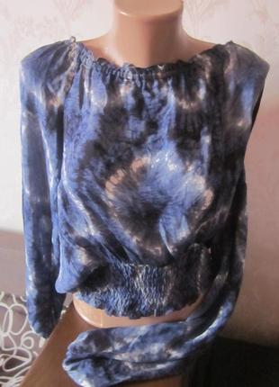 Шелковая блузка michael kors размер s