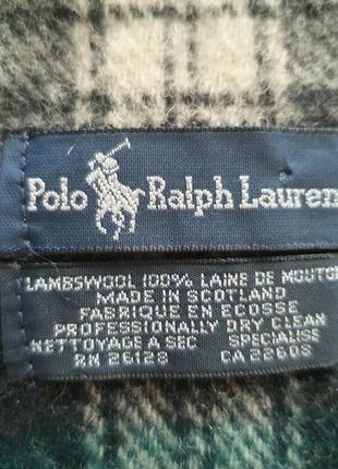 Шерстяной шарф polo ralph lauren3 фото