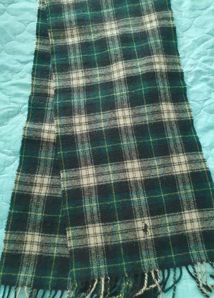 Шерстяной шарф Camisa Polo Reta Lisa Azul-Marinho