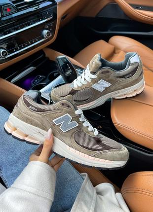 Кросівки new balance 2002r olive suede