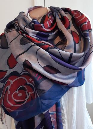 Распыленный шарф с бахромой sinem.