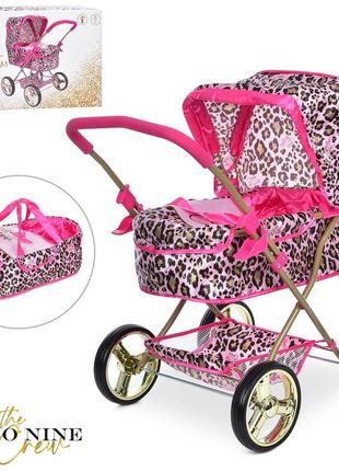 Коляска для куклы 58-39-64см, металл, классика, t723032