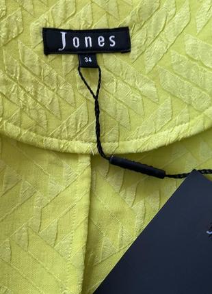 Лимонный нарядный костюм /xs / brend jones6 фото