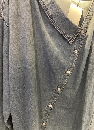 Сорочка джинсова  жіночий zara2 фото
