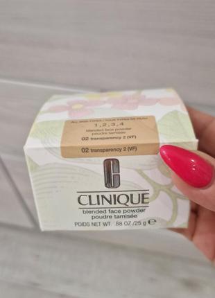 Пудра clinique blended face powder4 фото