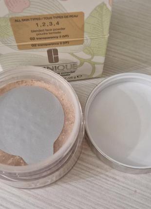 Пудра clinique blended face powder5 фото