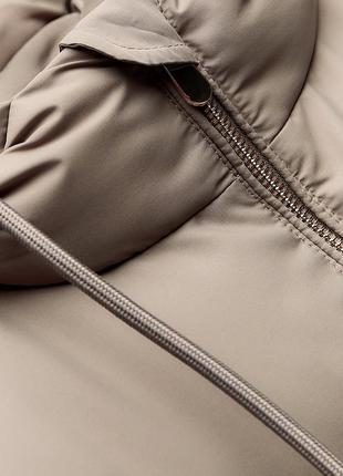 Длинная жилетка женская zara