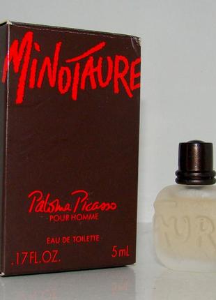 Миниатюра paloma picasso minotaure. оригинал. винтаж.