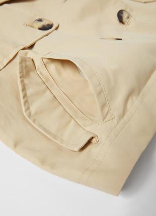 Тренч ⁇ пальто детский zara 5