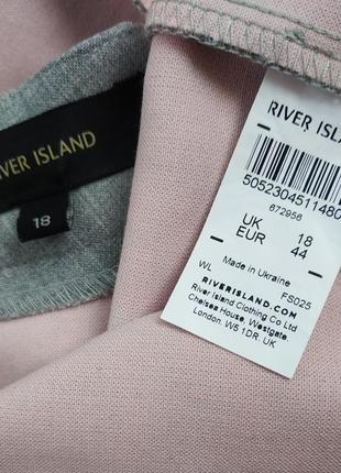 Стильный комбинезон, ромпер river island серого цвета с молниями3 фото