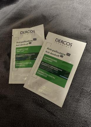 Шампунь від лупи для нормального і жирного волосся vichy dercos anti-pelliculaire anti-dandruff shampooing