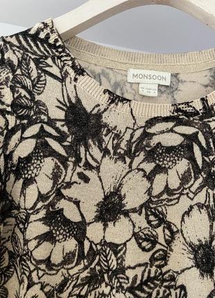 Нарядная кофта лонгслив monsoon 3