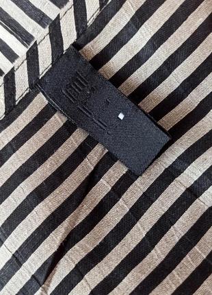 Дизайнерская льняная рубашка/ кардиган лен в стиле oska rundholz6 фото