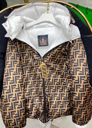 Двухсторонняя куртка фенди fendi6 фото