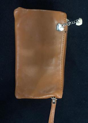 Кошелёк портмоне бумажник натуральная кожа клатч la borsa италия2 фото
