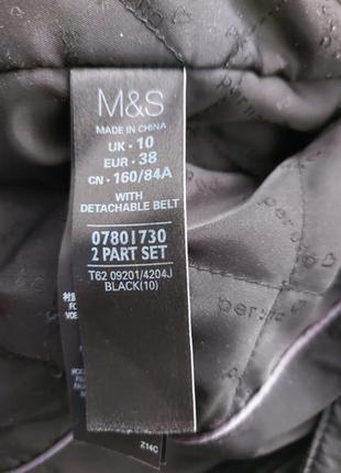 Пуховик m&s розмір s7 фото