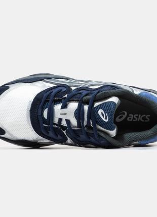 Чоловічі кросівки asics gel-nyc. колір синій з білим3 фото