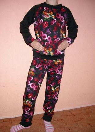 Гламурный костюм для девочек. размеры 152-158.2 фото