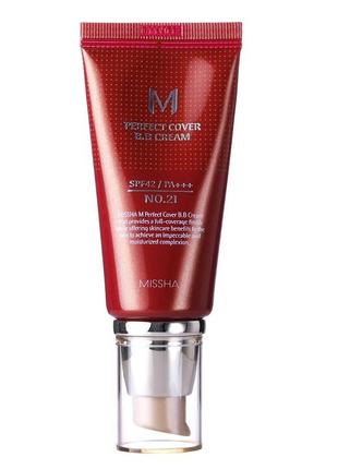 Missha - вв-крем для лица - m perfect cover bb cream spf42 50ml.