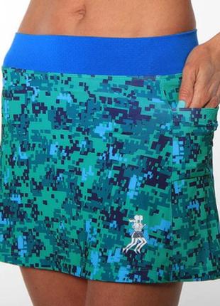 Крутая фирменная спортивная юбка с трусами runningskirts10 фото